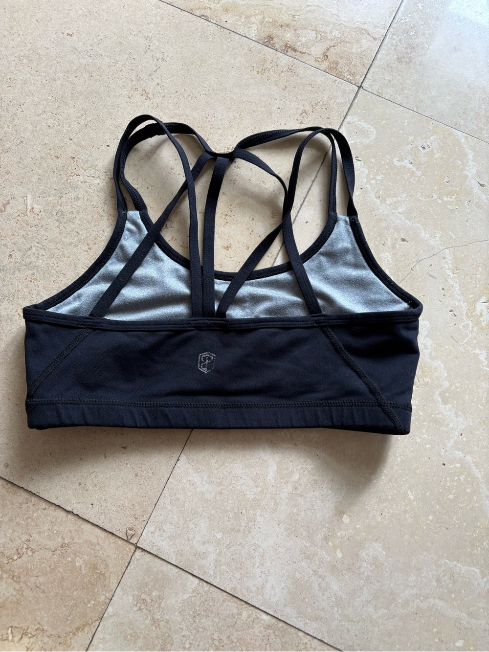 Born Primitive Black Strappy Sports Bra - Picture 2 of 4